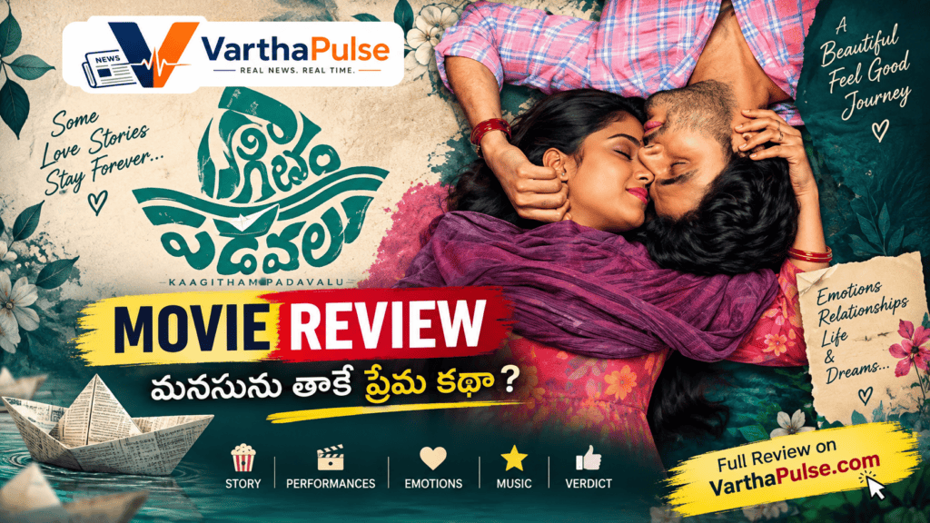 కాగితం పడవలు సినిమా రివ్యూ వర్ధన్ గుర్రాల కృష్ణప్రియా